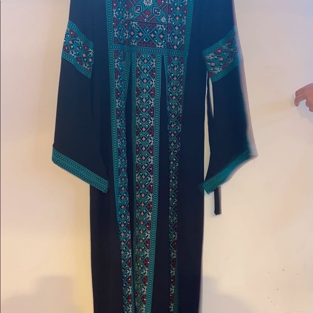 Arabic thoub Palestinian traditional dress modest - Picture 2 of 2